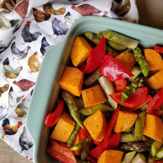 Fresh Roasted Asparagus & Vegetables